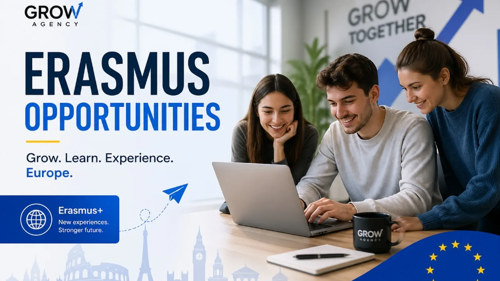 Ευκαιρίες Erasmus+ στην GROW Agency